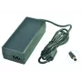2-Power verkkolaite 19.5V 4.62A 90W sis. virtajohdon, 19,5 V, Dell Latitude D600, musta, 57 mm, 131 mm, 32 mm