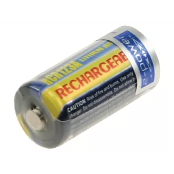 2-Power kamera-akku 3 V 500 mAh (ladattava), 500 mAh, 3 V, litiumioni (Li-Ion)