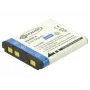 2-Power digikameran akku 3,7 V 600 mAh, 600 mAh, 3,7 V, litiumioni (Li-Ion)
