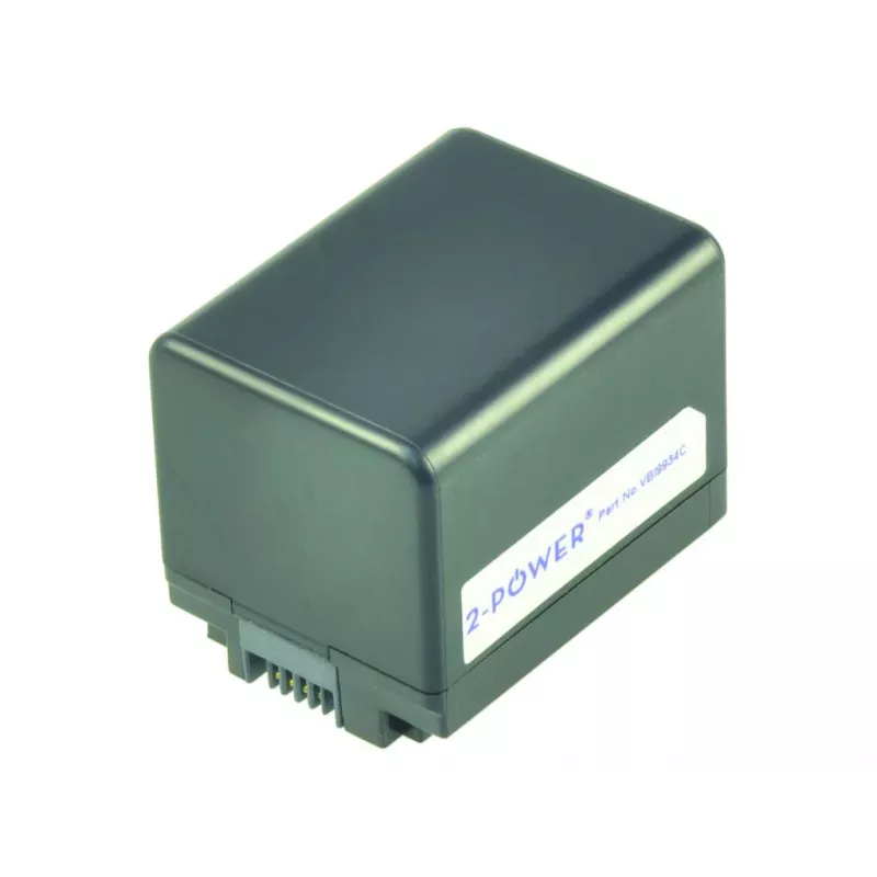 2-Power videokamera-akku 3,6V 2400mAh, 2400 mAh, 3,6 V, litiumioni (Li-Ion)