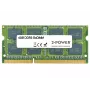 2-Power 4GB DDR3 1333MHz SoDIMM -muisti, 4 GB, 1 x 4 GB, DDR3, 1333 MHz, 204-pin SO-DIMM, vihreä