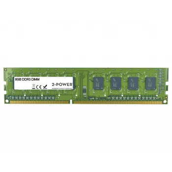 2-Power 8 GB MultiSpeed 1066/1333/1600 MHz DIMM -muisti, 8 GB, 1 x 8 GB, DDR3, 1600 MHz, 240-pin DIMM, vihreä