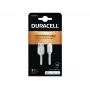 Duracell Sync/Charge -kaapeli 1 Metre White, 1 m, USB A, Lightning, 2.0, valkoinen