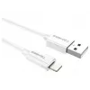 Duracell Sync/Charge -kaapeli 1 Metre White, 1 m, USB A, Lightning, 2.0, valkoinen