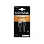 Duracell Sync-/latauskaapeli 2 Metre musta, 2 m, USB A, Lightning, 2.0, musta