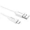 Duracell Sync/Charge -kaapeli 1 Metre White, 1 m, USB-A, Micro-USB-A, 2.0, valkoinen