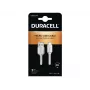 Duracell Sync-/latauskaapeli 2 Metre valkoinen, 2 m, USB A, Micro-USB A, 2.0, valkoinen