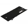 2-Power 7,6 V 8085 mAh Li-Polymer kannettavan akku, akku, Dell 13 9360