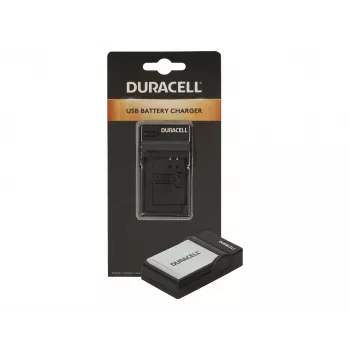 Duracell digitaalikamera-akun laturi, USB, laturi sisäkäyttöön, Canon NB-4L, NB-5L, musta, 5 V, 5 V