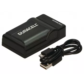 Duracell digikameran laturi, USB, sisäakun laturi, musta, 5 V, 5 V, 5 V