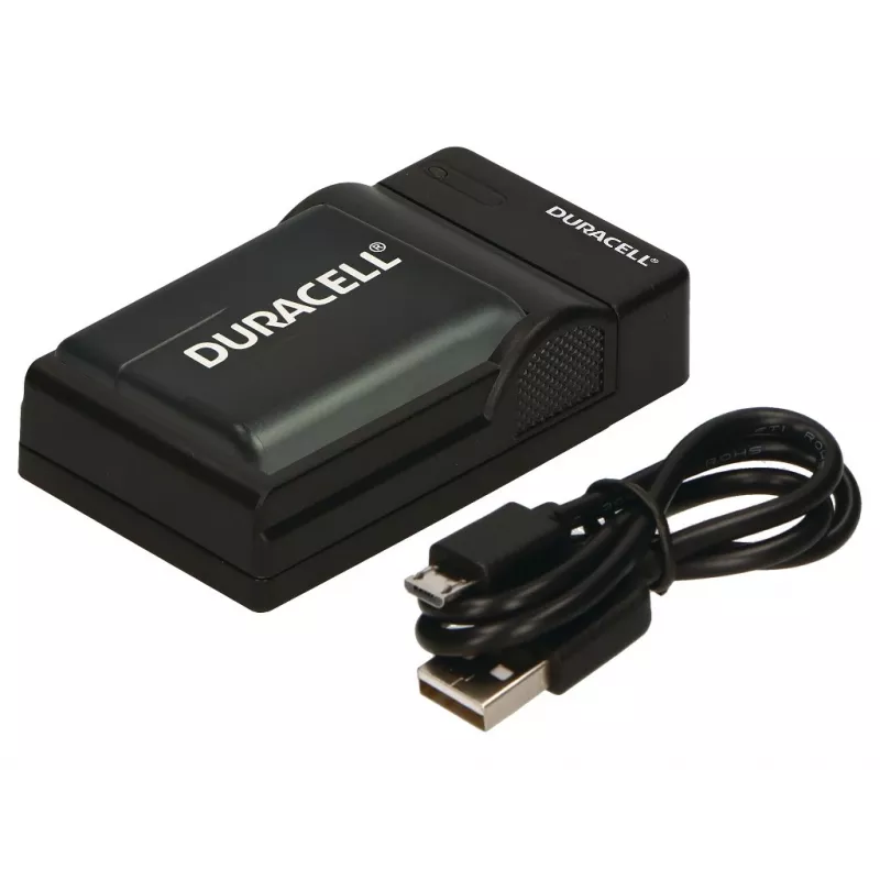 Duracell digikameran laturi, USB, sisäakun laturi, musta, 5 V, 5 V, 5 V