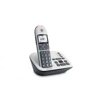 Motorola CD5011 DECT-langaton puhelin ja puhelinvastaaja, valkoinen