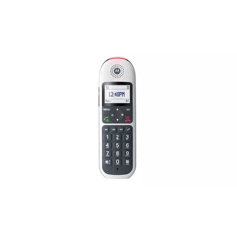 Motorola CD5011 DECT-langaton puhelin ja puhelinvastaaja, valkoinen