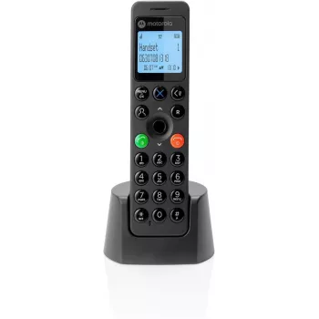 Motorola DOT201 DECT-puhelin numeronäyttö musta