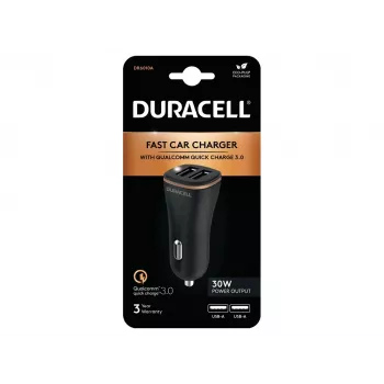 Duracell DR6010A mobiililaitteiden laturi musta