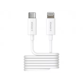 2-Power 2PUC1M03W mobiililaitteiden laturi valkoinen