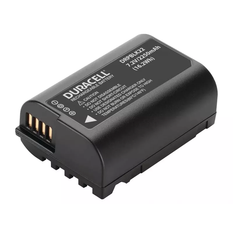 Duracell DRPBLK22 kamera-/videokamera-akku 2250 mAh
