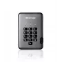 iStorage diskAshur PRO² SSD 256GB | Turvallinen kannettava SSD-levy | FIPS 140-2 Level 2, NCSC CPA, NLNCSA BSPA & NATO Restricted | AES-XTS 256-bittinen laitteistosalaus | PIN-suojattu | Käyttöjärjestelmä- ja alustariippumaton | GDPR, TAA-yhteensopiva | Brute force -suojaus | Pölyn-/vedenkestävä