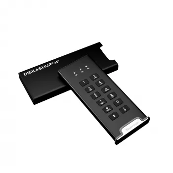 iStorage diskAshur M² SSD 240 GB | Turvallinen kannettava SSD-levy | FIPS 140-3 Level 3 -yhteensopiva | Common Criteria EAL 5+ | Käyttöjärjestelmä- ja alustariippumaton | GDPR-, TAA-yhteensopiva | Suojaus brute force -hyökkäyksiltä | Pölyn- ja vedenkestävä