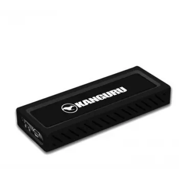 iStorage Kanguru UltraLock Superspeed+ USB-C M.2 NVMe ulkoinen SSD 2 TB | Turvallinen kannettava SSD-levy | Fyysinen kirjoitussuojakytkin | Turvallinen laiteohjelmisto | TAA-yhteensopiva |