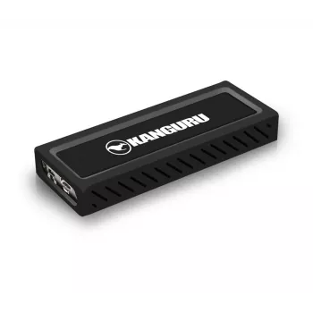 iStorage Kanguru UltraLock Superspeed+ USB-C M.2 NVMe ulkoinen SSD 2 TB | Turvallinen kannettava SSD-levy | Fyysinen kirjoitussuojakytkin | Turvallinen laiteohjelmisto | TAA-yhteensopiva |