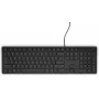 DELL langallinen näppäimistö - KB216 - italia (QWERTY) - musta, Full-size (100%), langallinen, USB, QWERTY, musta