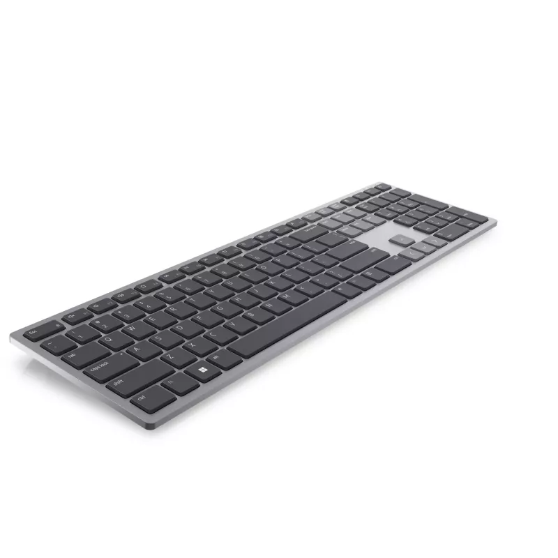 DELL Pro Plus näppäimistö – KB700 – belgia (AZERTY), täysikokoinen (100%), langaton, RF Wireless + Bluetooth, AZERTY, harmaa