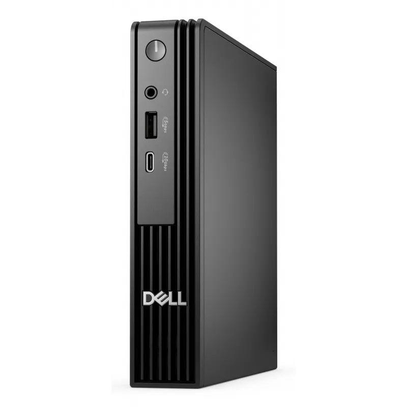 DELL Pro QCM1250 Intel® Core™ i5 i5-14500T 16 GB DDR5-SDRAM 512 GB SSD Windows 11 Pro Micro-PC Mini-PC musta