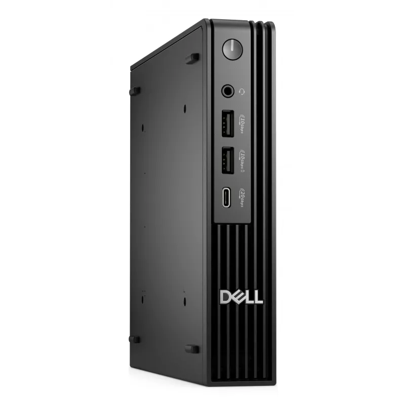 DELL Pro QBM1250 Plus Intel Core Ultra 7 265 16 GB DDR5-SDRAM 512 GB SSD Windows 11 Pro Micro-PC Mini-PC musta