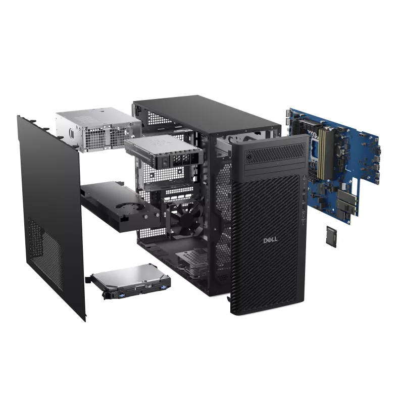 DELL Pro Max FCT2250 T2 Intel Core Ultra 7 265 16 GB DDR5-SDRAM 512 GB SSD Windows 11 Pro Tower PC musta