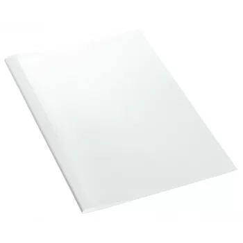 Leitz sidontakannet lämpösidonta pellavapinta 3 mm, A4, kartonki, läpinäkyvä, valkoinen, 30 arkkia, 240 g/m², 80 g/m²