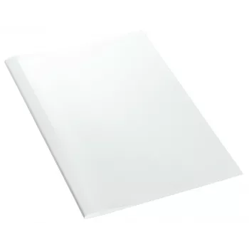 Leitz sidontakannet Thermo Standard 1,5 mm, A4, kartonki, PVC, läpinäkyvä, valkoinen, 15 arkkia, 240 g/m², 80 g/m²
