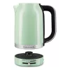 KitchenAid 5KEK1701EPT vedenkeitin 1,7 l 2400 W musta, vihreä, ruostumaton teräs