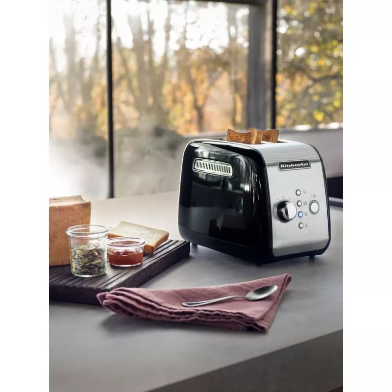 KitchenAid 5KMT221EOB 7 2 viipaletta 1100 W musta, ruostumaton teräs