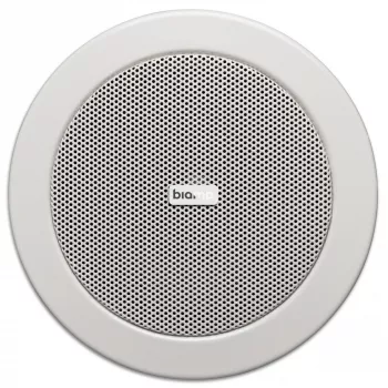Biamp Commercial CM4 4 tuuman kaksoiskartio-kaiutin valkoinen, 1-tie, johdollinen, 15 W, 100 - 20000 Hz, 16 Ω, valkoinen