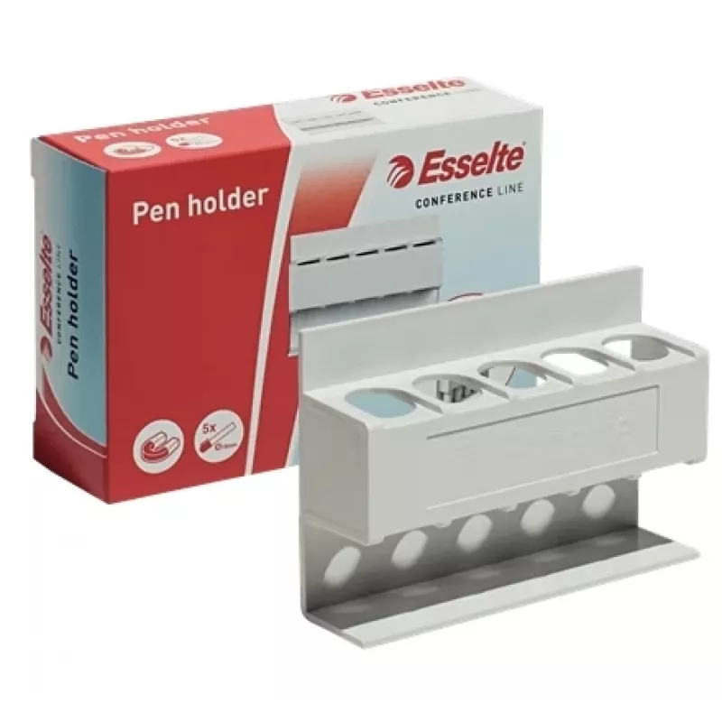 Esselte kynäteline – valkotaululle, valkoinen, 122 mm, 35 mm, 83 mm, 60 g, 1 kpl