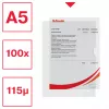 Esselte Premium A5-kansio, projekti-kansio, A5, polypropeeni (PP), läpinäkyvä, pysty, 40 arkkia