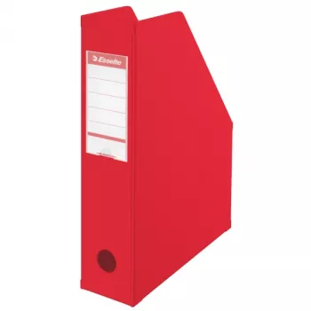Esselte aikakauslehtikeräin Vivida A4/70 mm, punainen, polyvinyylikloridi (PVC), A4, 270 g