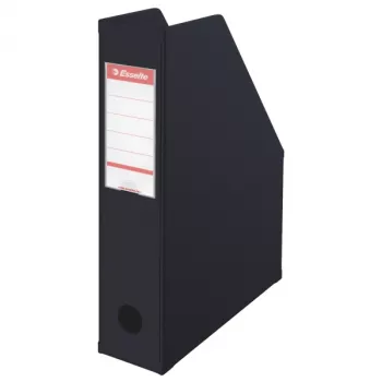 Esselte aikakauslehtikeräin Vivida A4/70 mm, musta, polyvinyylikloridi (PVC), A4, 270 g