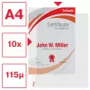 Esselte Premium tasku A4, ylhäältä ja vasemmalta avoin, 30 % pre-consumer-kierrätettyä muovia