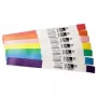 Zebra Z-Band UltraSoft valkoinen, keltainen sairaalaranneke