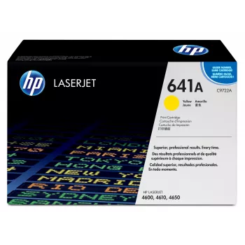 HP 641A keltainen alkuperäinen LaserJet-värikasetti, 8000 sivua, keltainen, 1 kpl