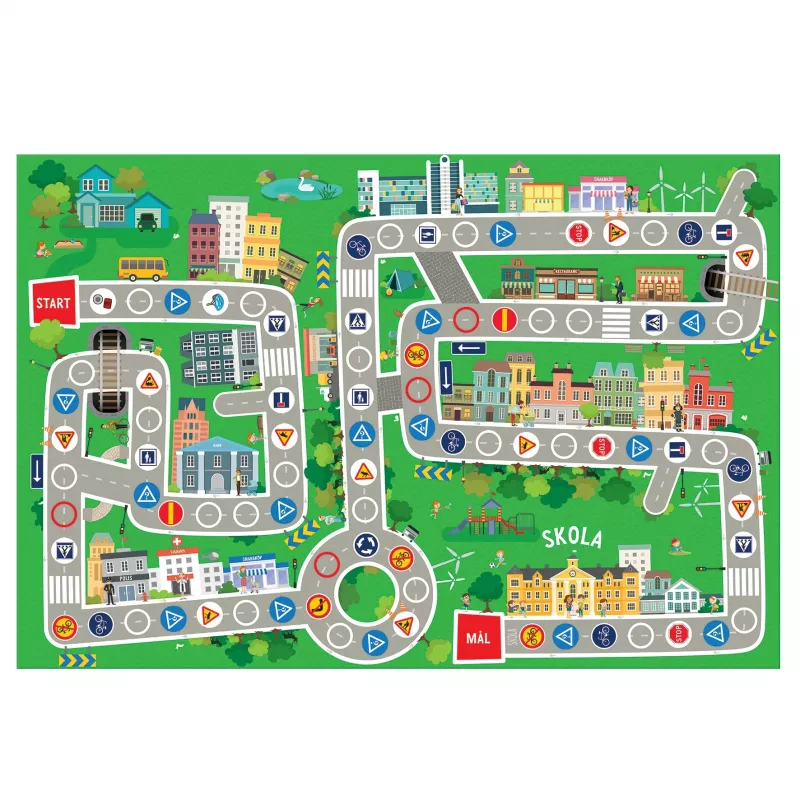Barbo Toys liikennepeli lautapeli oppiminen