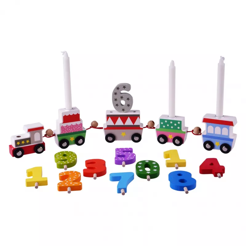 Barbo Toys 6098 juhlapeli/lelu syntymäpäiväjuna