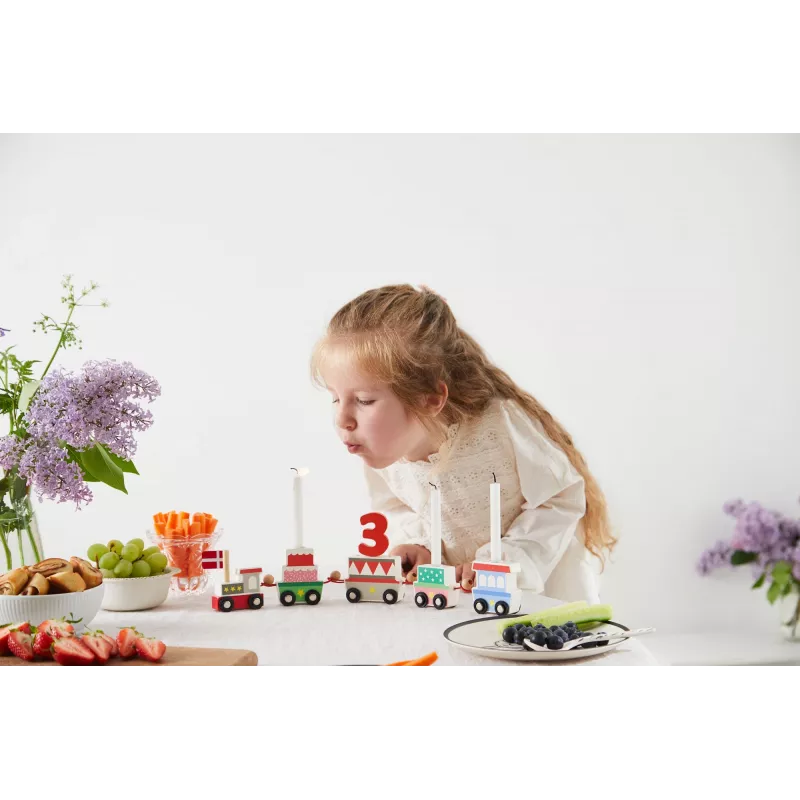 Barbo Toys 6098 juhlapeli/lelu syntymäpäiväjuna