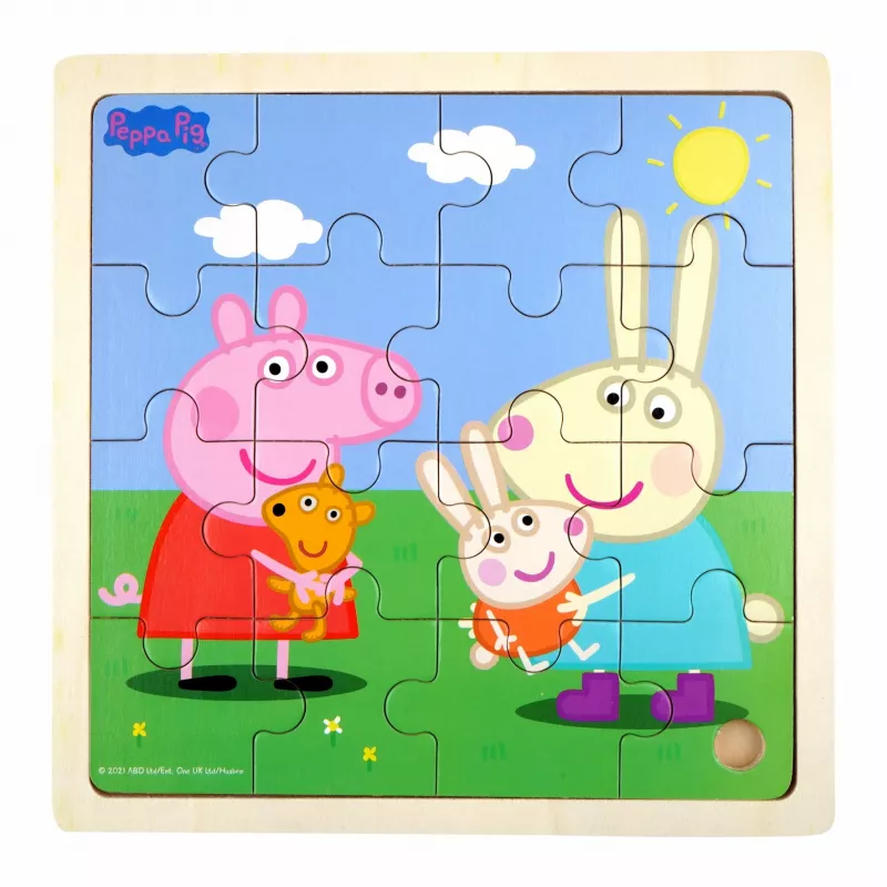 Barbo Toys 9033 palapeli puupalapeli 16-osainen piirretyt