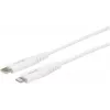 eSTUFF ES602101 Lightning-kaapeli 1 m valkoinen