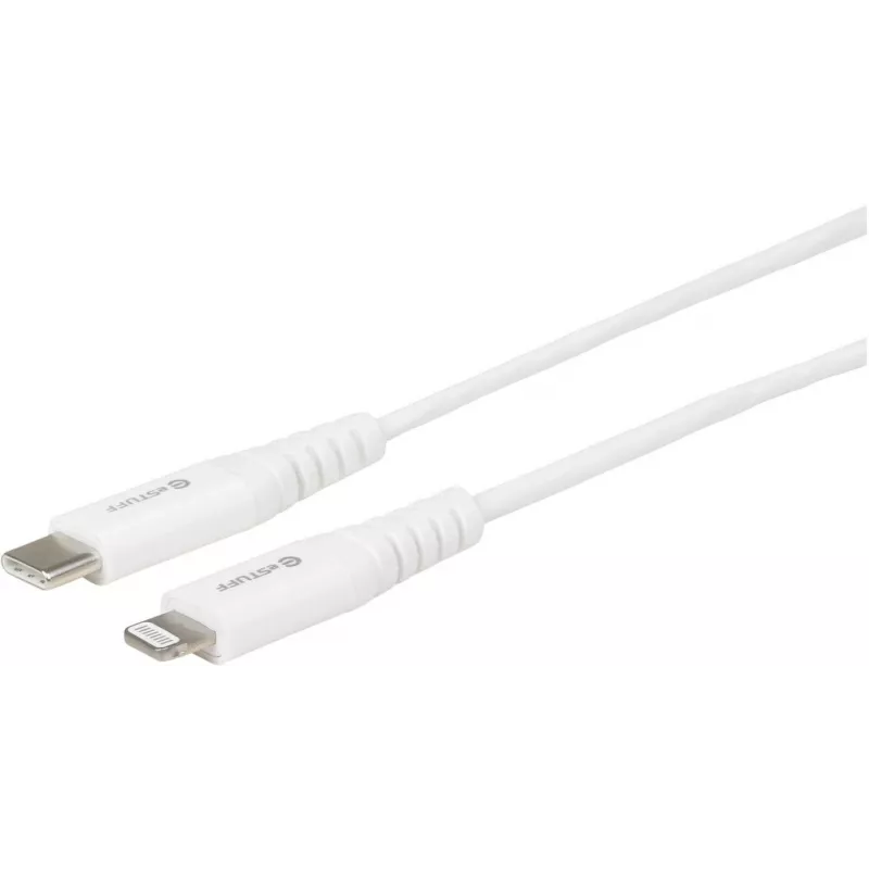 eSTUFF ES602101 Lightning-kaapeli 1 m valkoinen