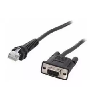 Zebra CBA-RF5-S07ZAR sarjakaapeli musta 0,82296 m DB-9 RJ-45