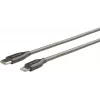 eSTUFF ES602160 Lightning-kaapeli 1 m ruostumaton teräs